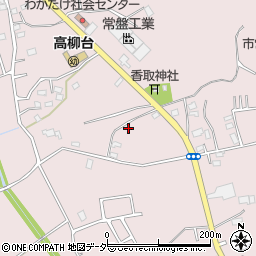 千葉県柏市高柳718-4周辺の地図