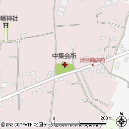 千葉県白井市中327周辺の地図