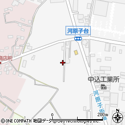 千葉県白井市河原子223周辺の地図