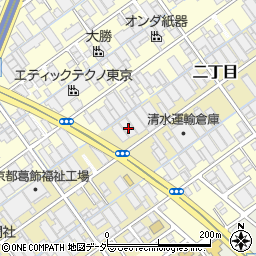 埼玉県八潮市二丁目1076周辺の地図