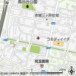 千葉県松戸市三ケ月1316周辺の地図