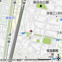 千葉県松戸市三ケ月1275周辺の地図
