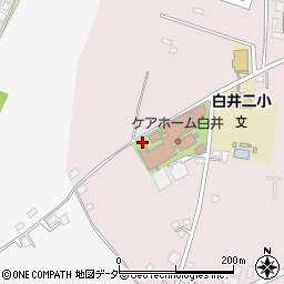 千葉県白井市中170周辺の地図