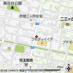 千葉県松戸市三ケ月1421周辺の地図