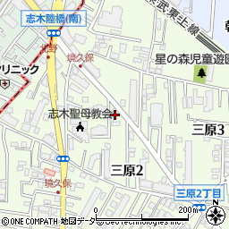 キグナスセルフカーステーション志木ＳＳ周辺の地図