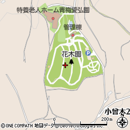 花木園周辺の地図