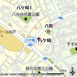千葉県松戸市八ケ崎1027周辺の地図