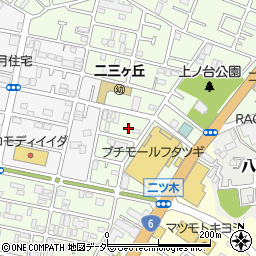 千葉県松戸市二ツ木1754-3周辺の地図