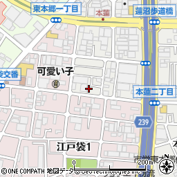 埼玉県川口市本蓮2丁目1-22周辺の地図