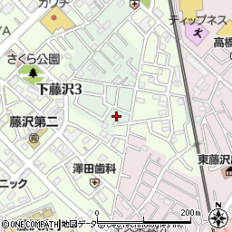 埼玉県入間市下藤沢329周辺の地図