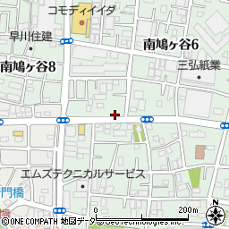 リパーク南鳩ヶ谷６丁目駐車場周辺の地図