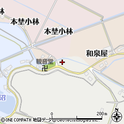 千葉県印西市萩埜89周辺の地図