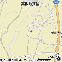 山梨県北杜市高根町箕輪2659周辺の地図