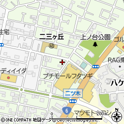 千葉県松戸市二ツ木1750-2周辺の地図