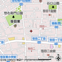 株式会社ケア２１たのしい家戸田周辺の地図