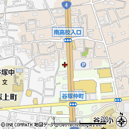 リンガーハット草加谷塚店周辺の地図