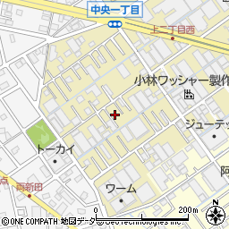 埼玉県八潮市二丁目961周辺の地図