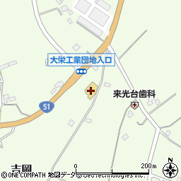 フレッシュマートおおくぼ吉岡店周辺の地図