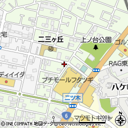 千葉県松戸市二ツ木1750-1周辺の地図