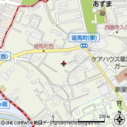 埼玉県草加市遊馬町289周辺の地図