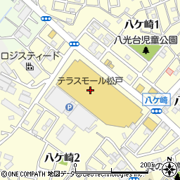 ユニクロテラスモール松戸店周辺の地図