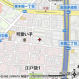 埼玉県川口市本蓮2丁目1-12周辺の地図
