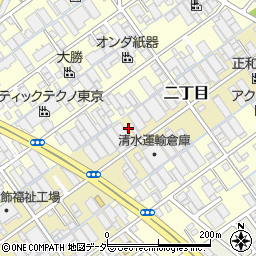 埼玉県八潮市二丁目1084周辺の地図
