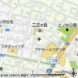 千葉県松戸市二ツ木1746周辺の地図