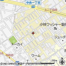 埼玉県八潮市二丁目961-8周辺の地図