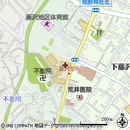 埼玉県入間市下藤沢982周辺の地図