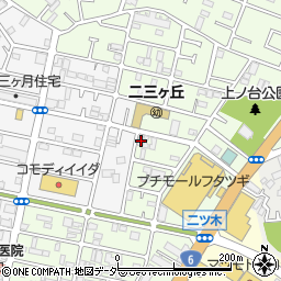 千葉県松戸市二ツ木1745周辺の地図