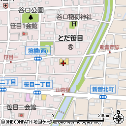 ウイズネット埼京　本部周辺の地図