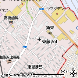 キャメル入間東藤沢周辺の地図