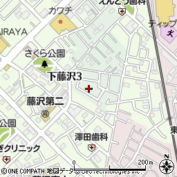 埼玉県入間市下藤沢323周辺の地図