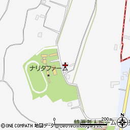 千葉県成田市横山204-35周辺の地図