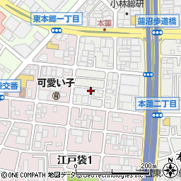 埼玉県川口市本蓮2丁目1-11周辺の地図