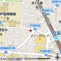 千年の宴 戸田西口駅前店周辺の地図