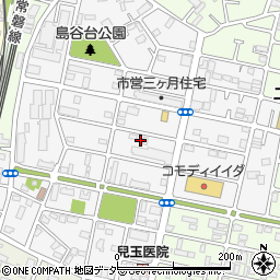 千葉県松戸市三ケ月1326周辺の地図