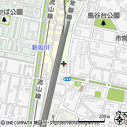 千葉県松戸市二ツ木845周辺の地図