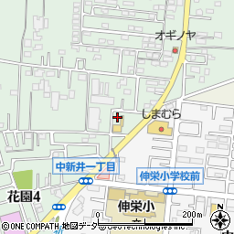 埼玉県所沢市所沢新町2553周辺の地図