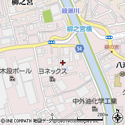 埼玉県八潮市西袋周辺の地図