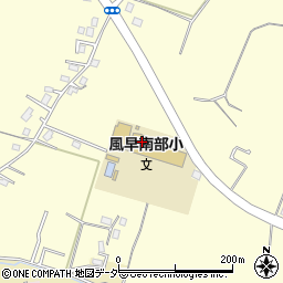 柏市立風早南部小学校周辺の地図