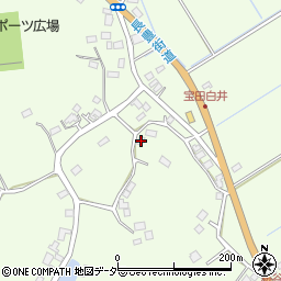 千葉県成田市宝田1427周辺の地図