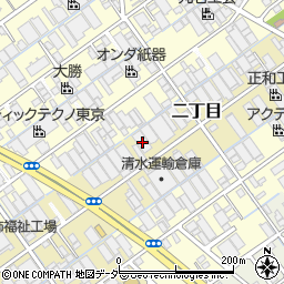 埼玉県八潮市二丁目1087-1周辺の地図