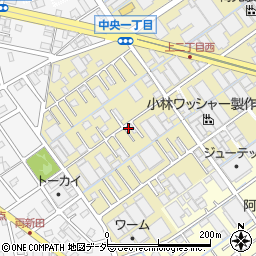 埼玉県八潮市二丁目960-3周辺の地図