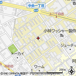 埼玉県八潮市二丁目960-3周辺の地図