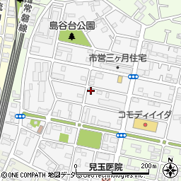 千葉県松戸市三ケ月1324周辺の地図