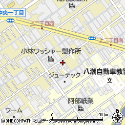 埼玉県八潮市二丁目401-2周辺の地図