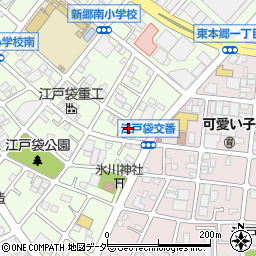 有限会社高田瓦店周辺の地図