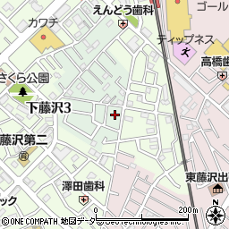 埼玉県入間市下藤沢324周辺の地図